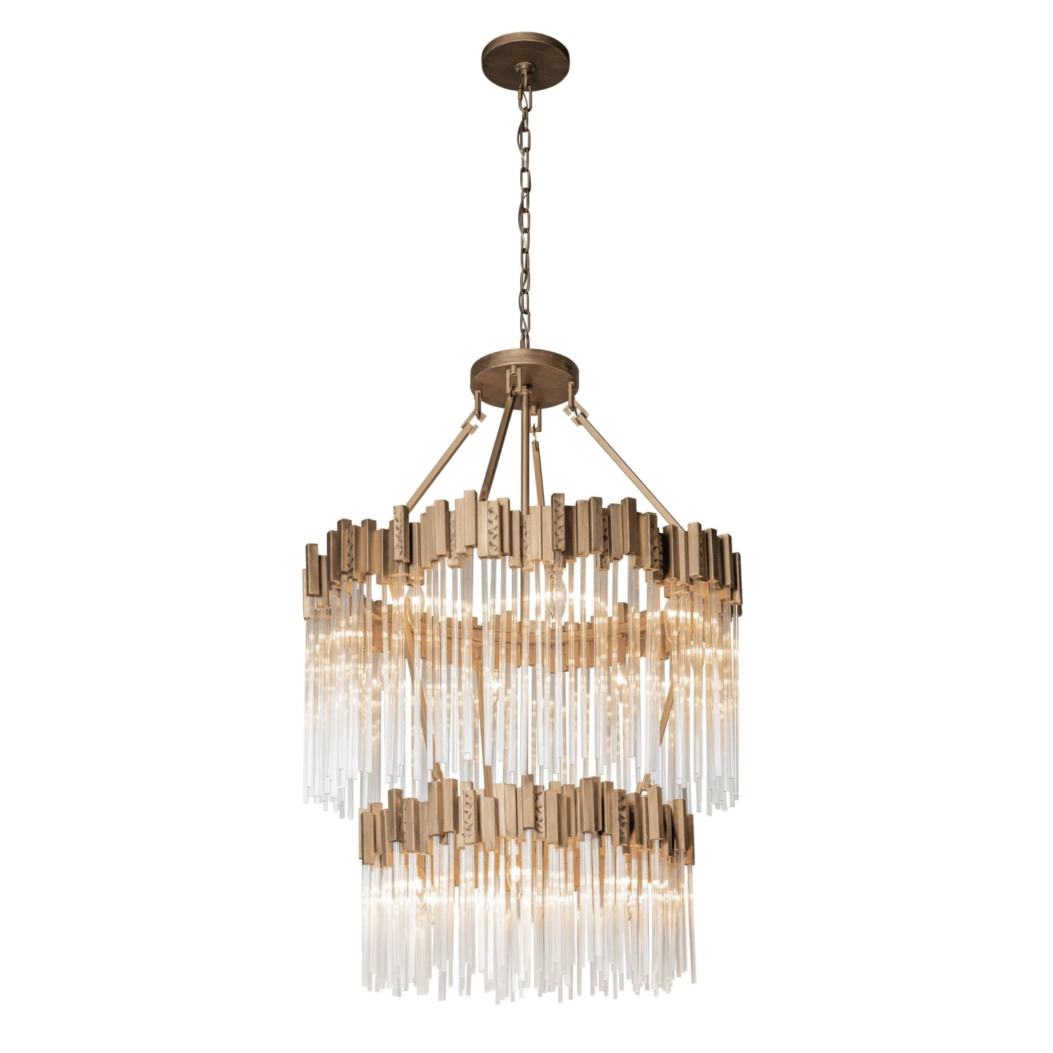 Matrix 309C14HG 14-Light Chandelier - Havana Gold - Image 2