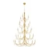 Brentwood 350C40FG 40-Light Chandelier - French Gold