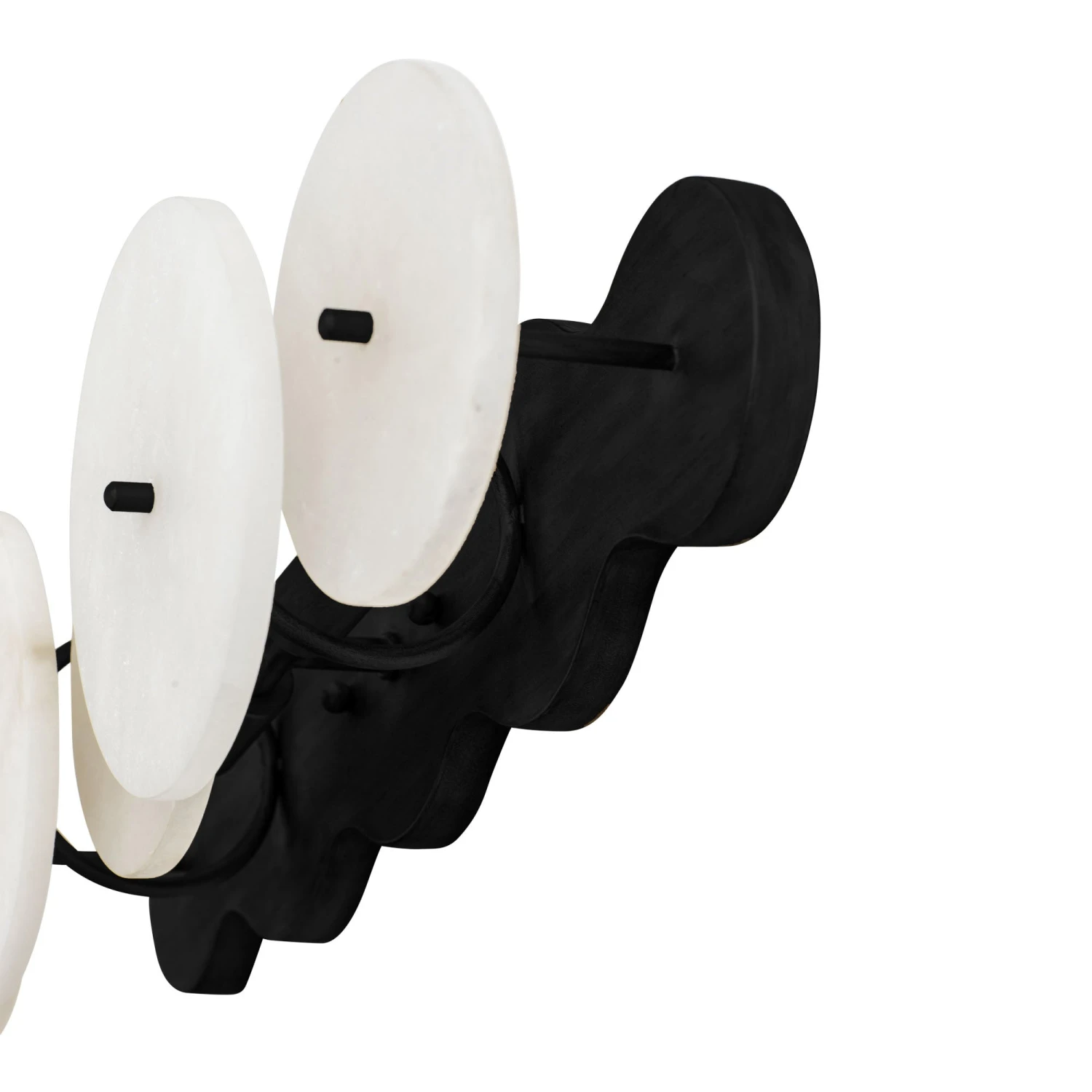 Cosmos 370B02MB 2-Light Vanity Light - Matte Black - Image 6