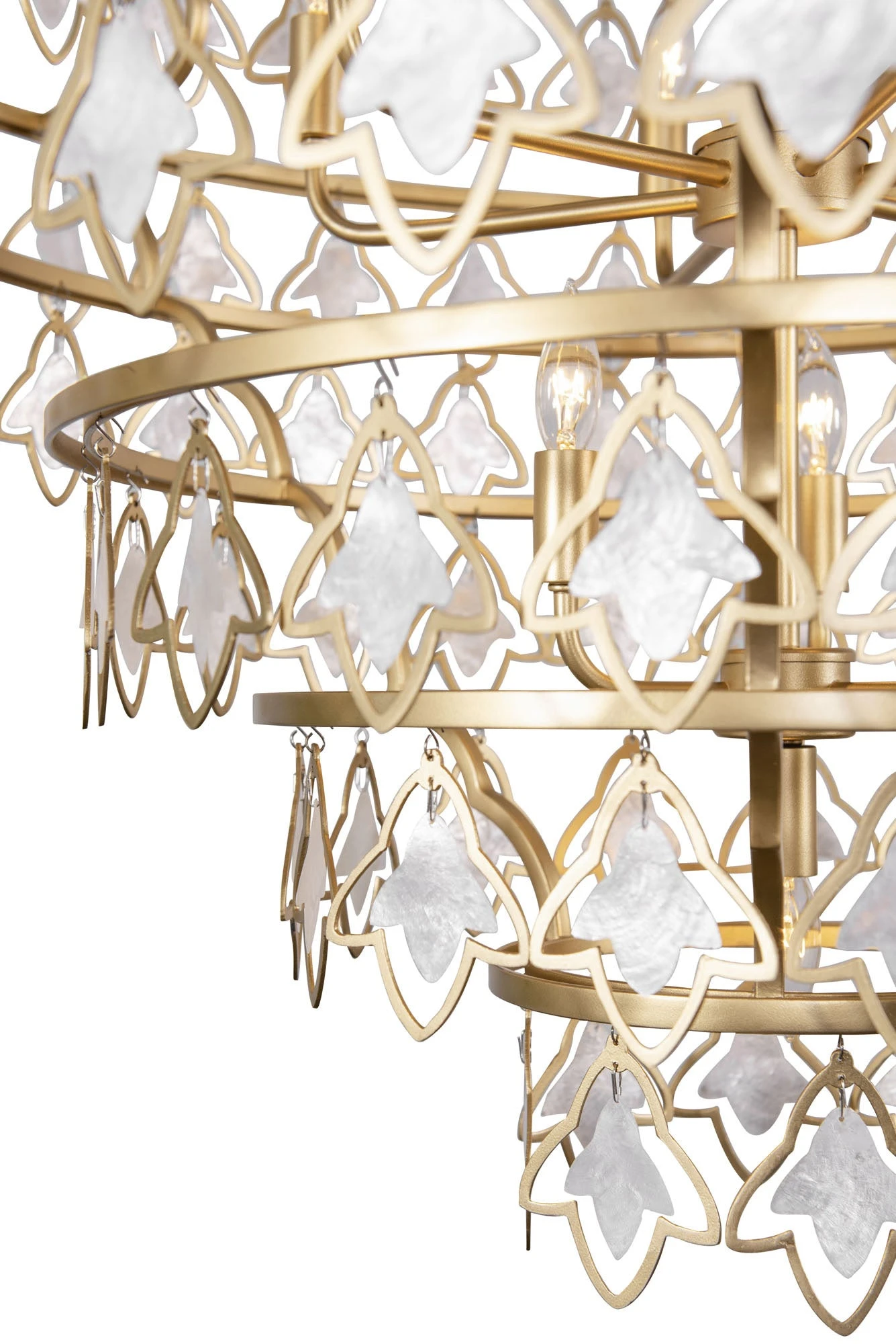 Fleur 386C10FG 10-Light Chandelier - French Gold - Image 2