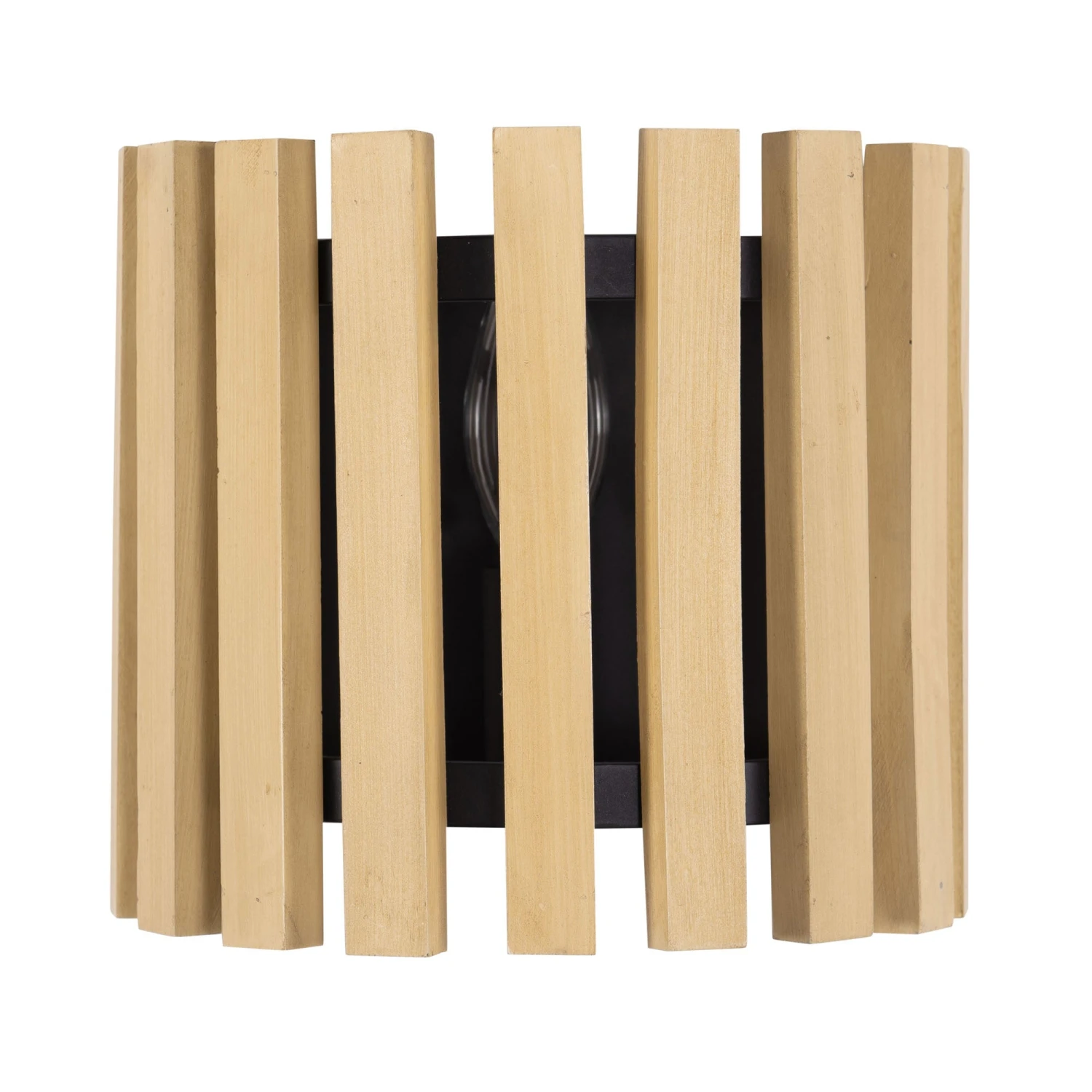 Suratto 387W01MBH 1-Light Wall Sconce - Matte Black/Honey Blonde - Image 3