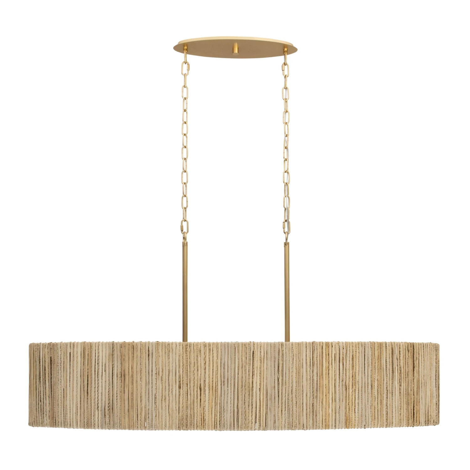 Jacob's Ladder 391N06FG 6-Light Kitchen Island Pendant - French Gold - Image 4