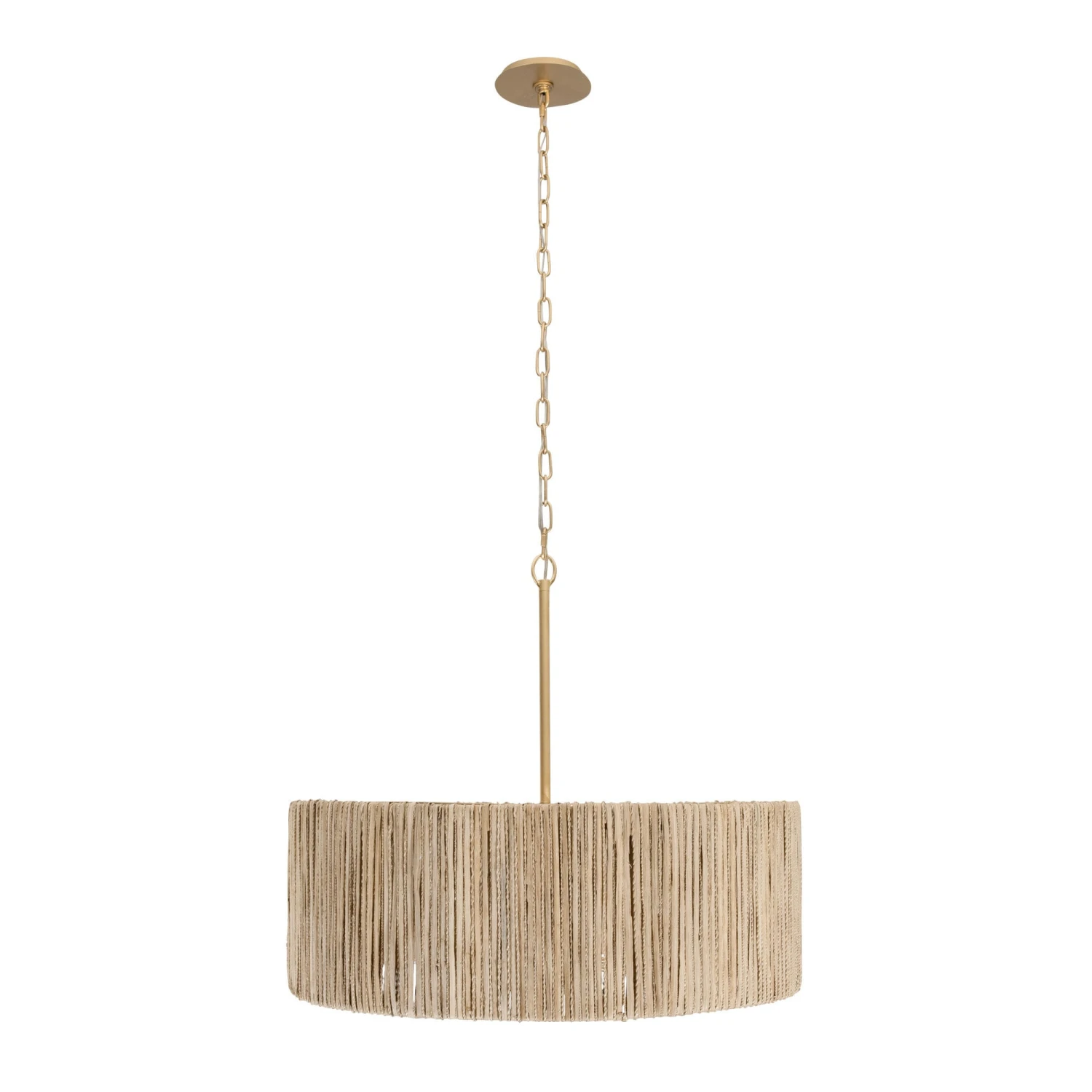 Jacob's Ladder 391P06FG 6-Light Pendant Light - French Gold - Image 4