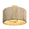 Jacob's Ladder 391S03FG 3-Light Ceiling Light - French Gold