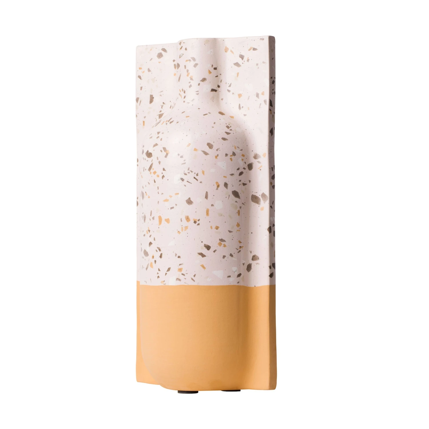 Urbino 445VA09B Ceramic Vase - Rose Terrazzo/Terracotta - Image 2